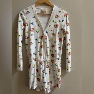 Beaufort Bonnet Company Long Sleeve Women’s Floral Romper Size S